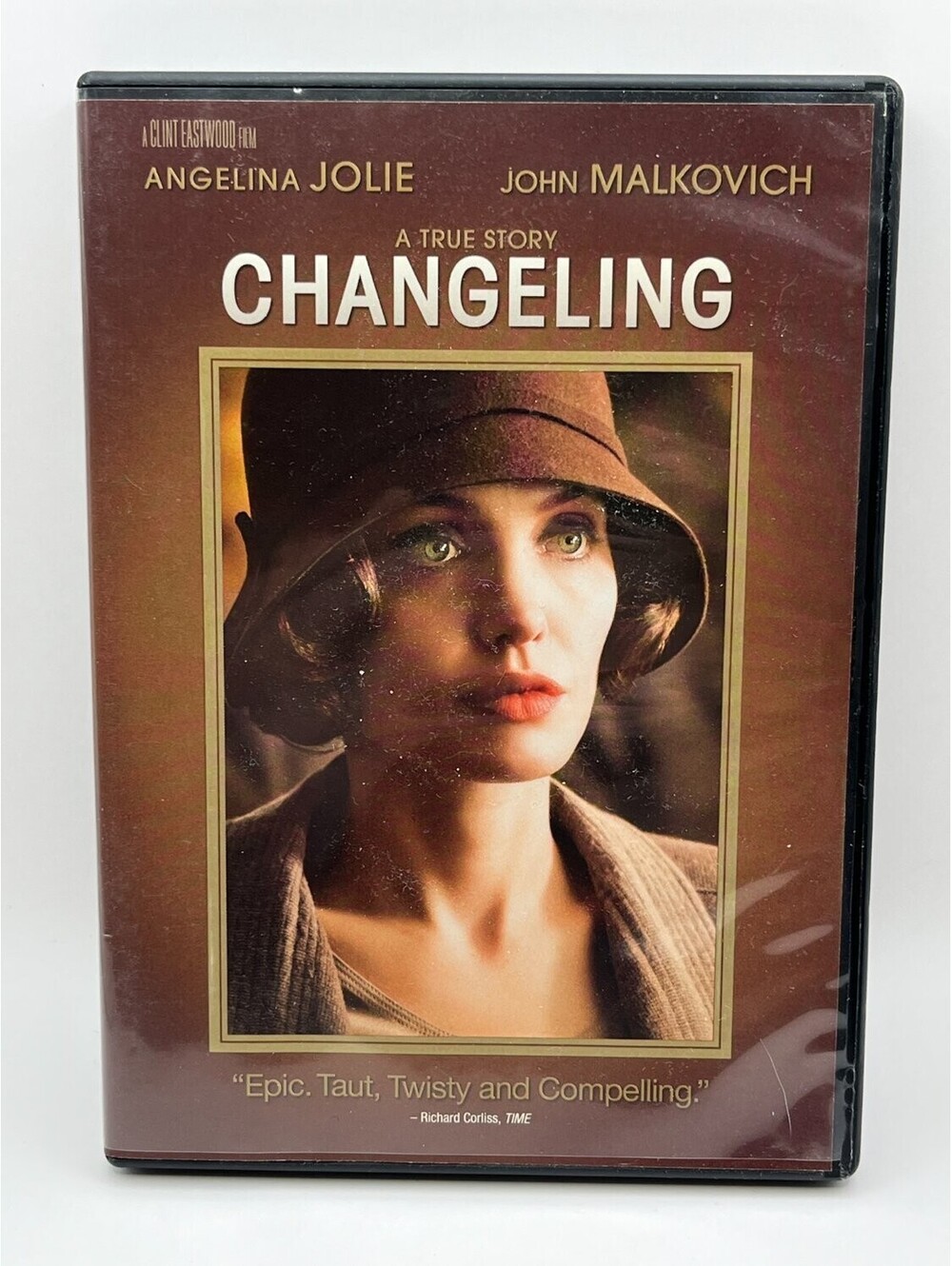 Changeling DVD Widescreen Angelina Jolie 2008 Drama Clint Eastwood